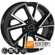 Zorat Wheels BK5804 7x17 5x114.3 ET45 DIA67.1 BP