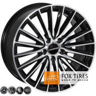 Zorat Wheels BK5909 7.5x17 5x112 ET40 DIA66.6 BP