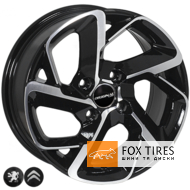 Zorat Wheels BK5714 6.5x15 4x108 ET25 DIA65.1 BP