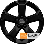 Audi OEM 81A071497AAX1 7x17 5x112 ET45 DIA57.1 Black