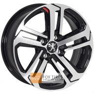 Zorat Wheels ZW-BK5447 6.5x16 4x108 ET20 DIA65.1 BP