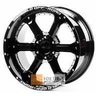 Off Road Wheels OW1 10x20 6x135 ET-12 DIA87.1 GBW/MS