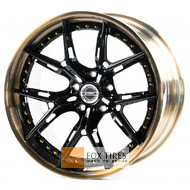 WS FORGED WS-120C 11x21 5x132 ET15 DIA66.5 GBLBB