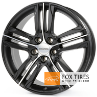 Ronal R57 7.5x19 5x108 ET55 DIA76 Black