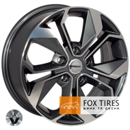 Zorat Wheels BK5168 6.5x15 5x98 ET35 DIA58.1 GP