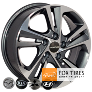 Zorat Wheels BK5210 6.5x16 5x114.3 ET45 DIA67.1 HB