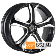 Kosei RX 7.5x18 5x112 ET47 DIA73.1 Black