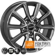 Zorat Wheels BK5344 6.5x16 5x112 ET40 DIA57.1 GP