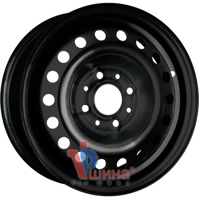 Steel Trebl 6565T 5.5x14 4x100 ET45 DIA56.6 Black