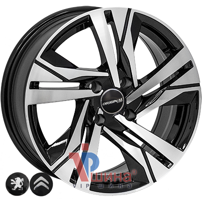 Zorat Wheels BK5543 7x16 4x108 ET25 DIA65.1 BP