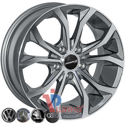 JH 00161 7x16 5x112 ET35 DIA66.6 GP