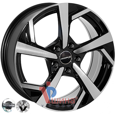 Zorat Wheels 6360 7x17 5x114.3 ET40 DIA66.1 BP