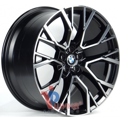 Replica BMW B999 10.5x21 5x112 ET43 DIA66.6 BKF