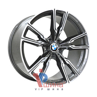 Replica BMW B5552 10x21 5x120 ET40 DIA74.1 GMF