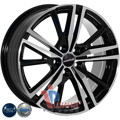 ZF FE182 7.5x17 5x108 ET50 DIA63.4 BMF