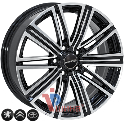 ZF FR769 7x17 5x108 ET45 DIA65.1 BMF