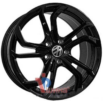 Replica Volkswagen VV5457 7.5x17 5x112 ET42 DIA57.1 Black