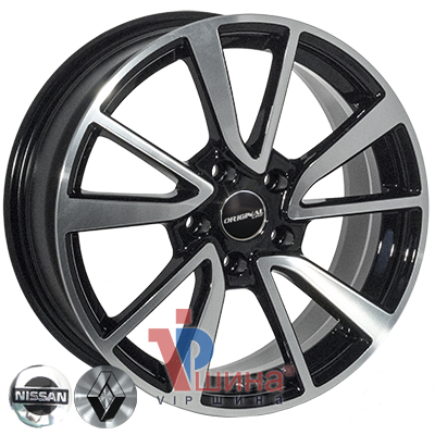 Zorat Wheels 6344 6.5x16 5x110 ET35 DIA65.1 BP