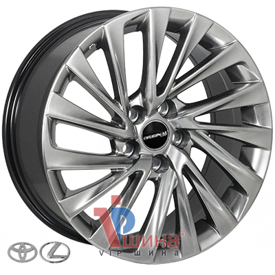 Zorat Wheels BK5716 7.5x17 5x114.3 ET32 DIA60.1 HB