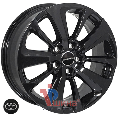 ZF TL0512 7x17 5x114.3 ET39 DIA60.1 Black