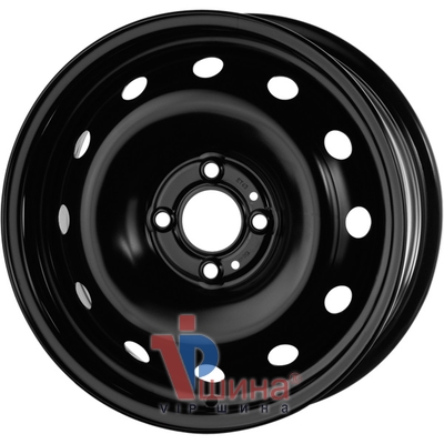 Magnetto Wheels R1-1724 6x15 4x100 ET43 DIA60 Black