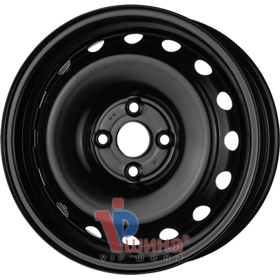 Magnetto Wheels R1-1942 6x15 4x100 ET47 DIA54 Black