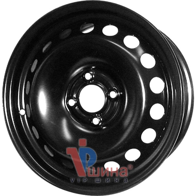 Magnetto Wheels R1-1469 6.5x15 4x100 ET45 DIA60.1 Black