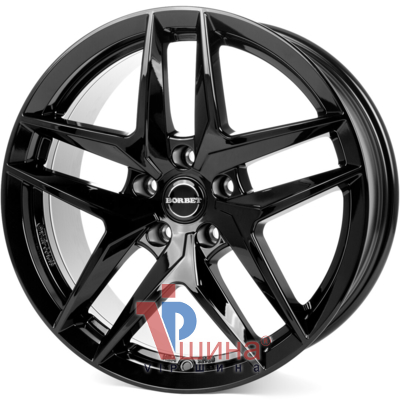 Borbet Z 7.5x17 5x112 ET36 DIA66.5 Black