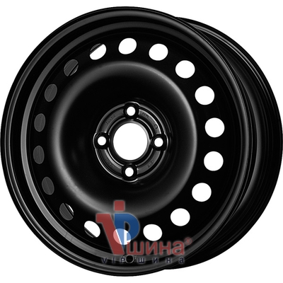 Magnetto Wheels R1-1468 6.5x16 4x100 ET49 DIA60.1 Black