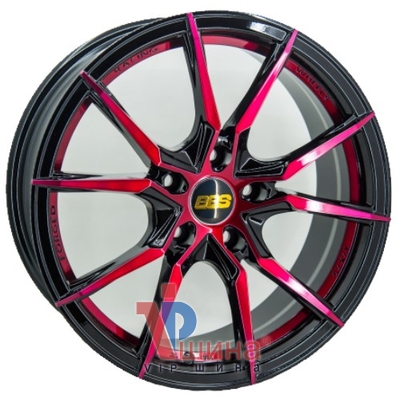 Replica GT 177113 7.5x17 5x108 ET35 DIA73.1 Red