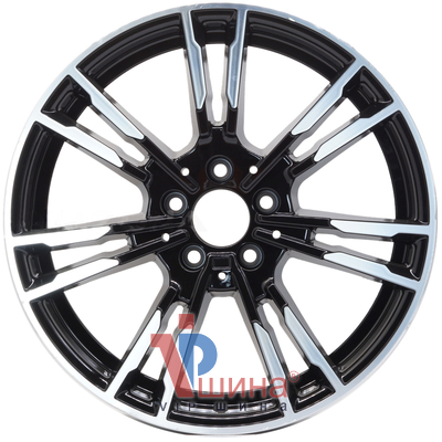 Replica B7065 8.5x19 5x120 ET30 DIA72.6 BKF