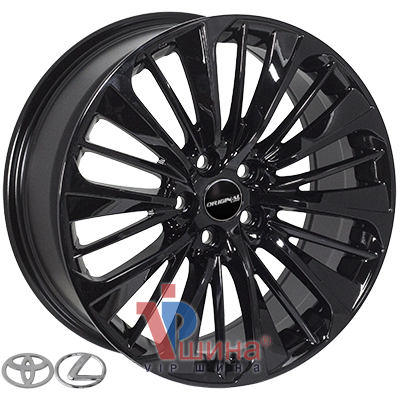 Zorat Wheels 5372 7x17 5x114.3 ET40 DIA60.1 Black