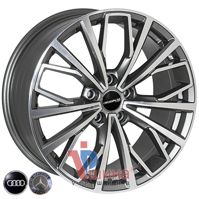 ZF FE186 8x18 5x112 ET39 DIA66.6 GMF