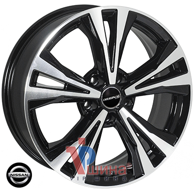 Zorat Wheels BK5594 7x18 5x114.3 ET35 DIA66.1 BP