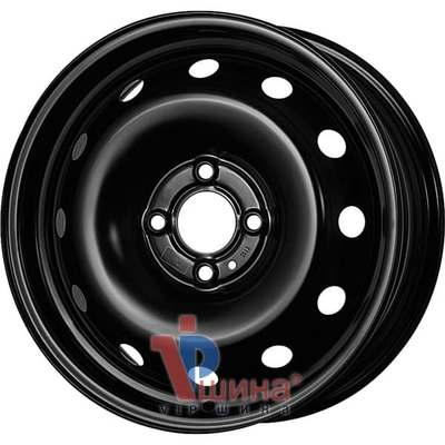 Magnetto Wheels 29306 6.5x15 4x100 ET50 DIA60 Black