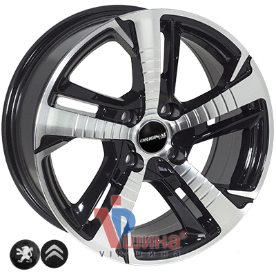 Zorat Wheels BK5514 7x16 4x108 ET25 DIA65.1 BP