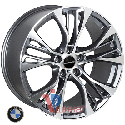 Zorat Wheels BK5734 10x20 5x120 ET40 DIA74.1 MG