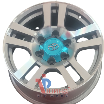 Replica TY268 7.5x17 6x139.7 ET25 DIA106.2 SMF