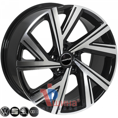 Zorat Wheels BK5805 8x18 5x112 ET45 DIA57.1 BP