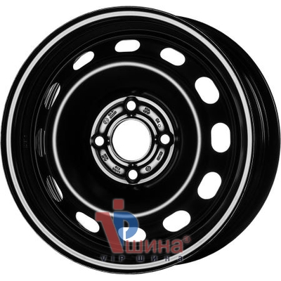 Magnetto Wheels R1-2008 6x15 4x108 ET45 DIA63.3 Black