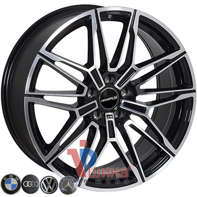 Zorat Wheels BK5938 9x19 5x112 ET42 DIA66.6 BP