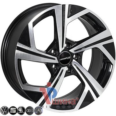 Zorat Wheels BK5851 8x18 5x112 ET45 DIA57.1 BP