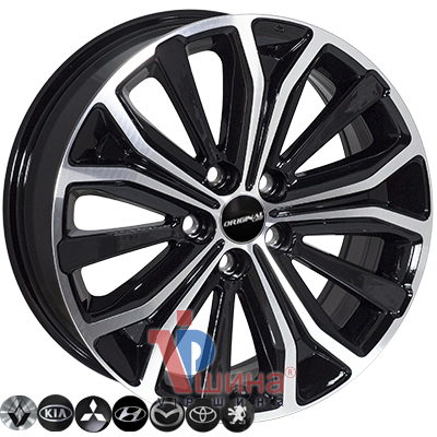 Zorat Wheels BK591 7x17 5x114.3 ET46 DIA67.1 BP