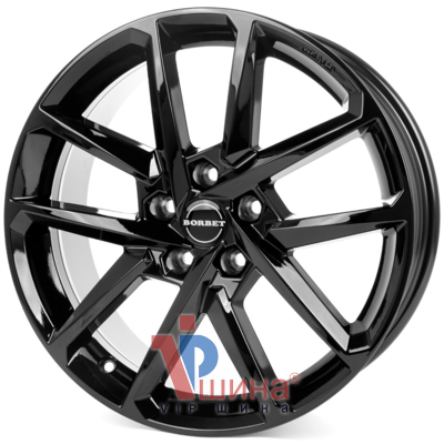 Borbet N 6.5x17 5x112 ET38 DIA57.1 Black