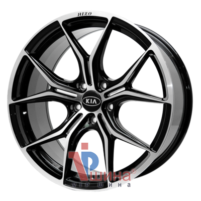 Replica RIZO 8.5x19 5x114.3 ET35 DIA73.1 BMF