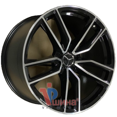 Replica MR5610 10x21 5x112 ET54 DIA66.6 BKF