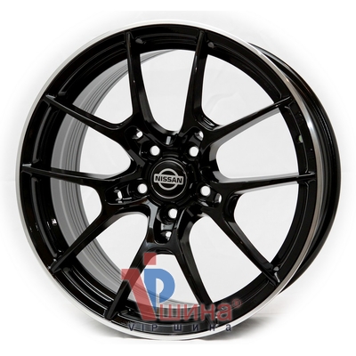 Replica Nissan KW11 7x16 5x114.3 ET35 DIA73.1 MBL