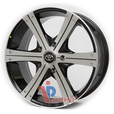 Replica Toyota M15 8.5x18 6x139.7 ET18 DIA106.1 BMF