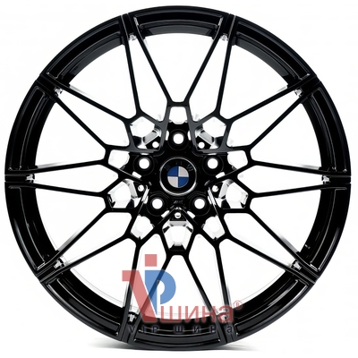 Replica B002 8x18 5x112 ET30 DIA66.6 Black