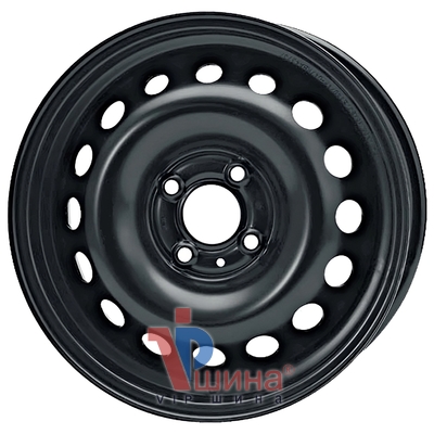 ALST (KFZ) 8330 5.5x15 5x112 ET60 DIA66.5 Black